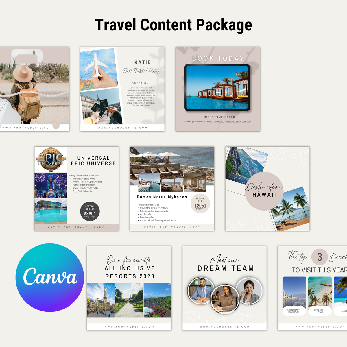 Travel Agent Instagram Posts, Social Media Content, Travel Agent Flyer, Travel Guide, Instagram Engagement Posts